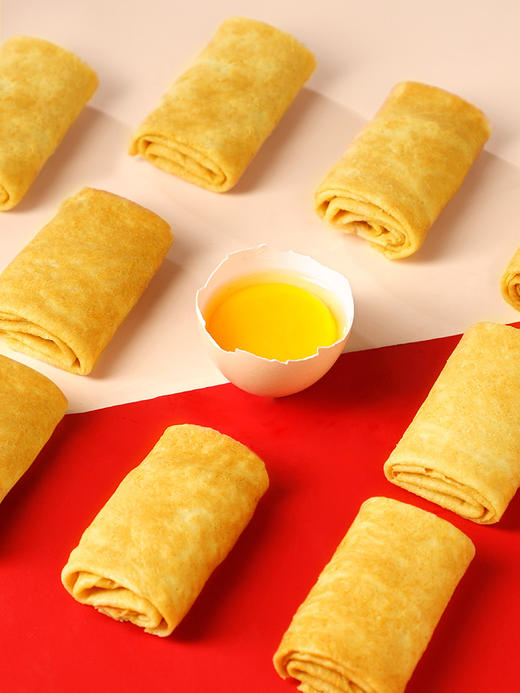 🧨新年送礼首选🎁绝对的性价比No.1💥49.8🉐2大盒「叮咚熊龙凤蛋卷限定款」🎁蛋香浓郁，口口酥脆🤤 🌈2024叮咚熊首款书法文创新春蛋卷拜年礼盒 ✅新鲜鸡蛋加入，不加一滴水的蛋卷， 商品图5