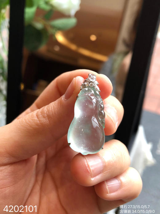 4202101，福瓜吊坠。具体价格微信咨询 商品图2