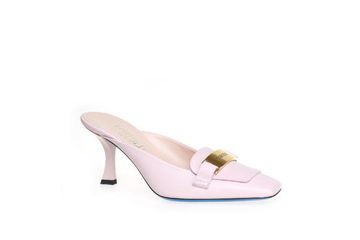 豪麟名鞋奥莱LORIBLU女鞋穆勒鞋羊皮革LR171B粉色  原价4660元 商品图0