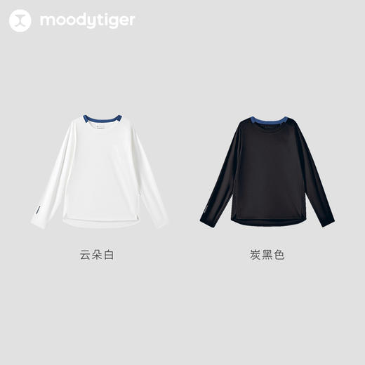 【专属】moodytiger儿童24年春季新品男童Lattice Energy长袖运动T恤41110103 商品图4