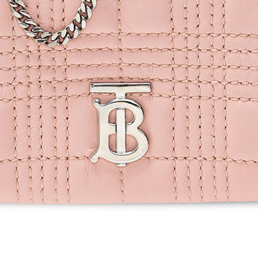BURBERRY 巴宝莉 女士TB专属标识迷你链条Lola包 粉色 8031856 A3012 商品图2