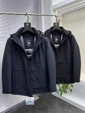 【YW】无忧购（清仓福利）中年爸爸装休闲百搭50%鹅绒脱卸款外套23003（截单后7天发货)25年清仓捡漏