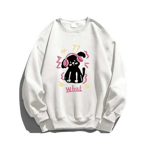 秋冬加绒加厚美式复古oversize卫衣女春秋2023新款爆款慵懒风上衣 商品图11