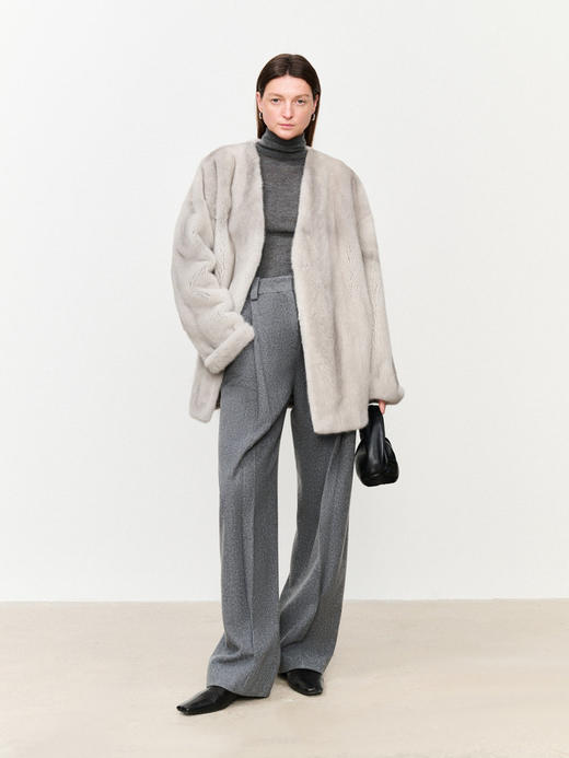 【高品质私服】【t*erow奢牌加厚全羊毛百搭直筒裤】周二（10.14）上午10点开始 轻松潇洒造型，360°藏肉显瘦显腿长，百搭不挑人【无标出货 介意慎拍】 商品图7