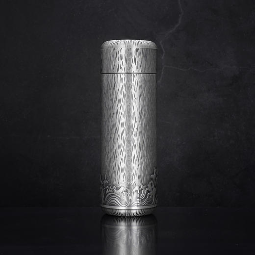子佩集S999银【鱼游濠水】杯摆件【DLBJB030】纯银内胆泡茶杯2401 商品图2