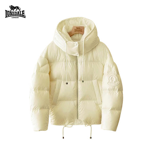 【品牌年底清仓】LONSDALE/龙狮戴尔 泡芙马卡龙短款白鸭绒羽绒服（72小时发货）[福利品] 商品图4