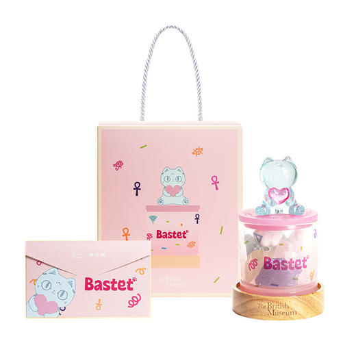 大英博物馆盖亚·安德森猫和她的朋友们系列 甜心香薰晶石氛围灯扩香石礼盒 商品图5