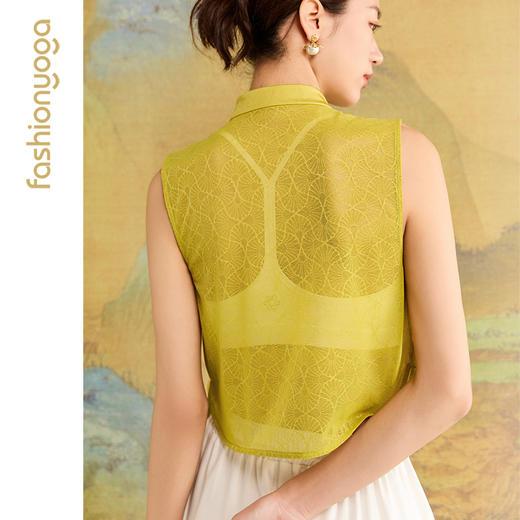 【特卖不退换】F14264新中式马褂外搭 商品图7