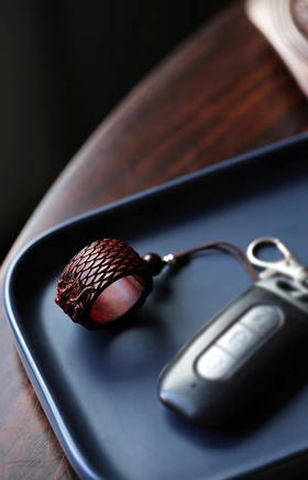 祥龙°紫檀扳指挂件