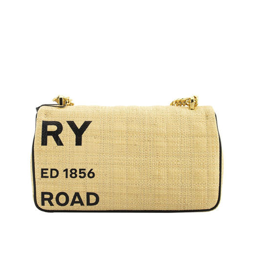 BURBERRY 巴宝莉 女士TB专属标识小号 Horseferry 印花绗缝Lola包 米色 8030229 A1395 商品图3