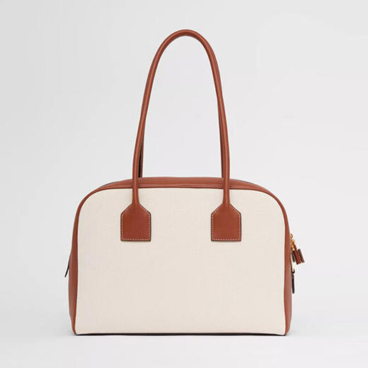 BURBERRY 巴宝莉 女士 Horseferry 印花中号提挎包 白色 8036854 A1395 商品图2