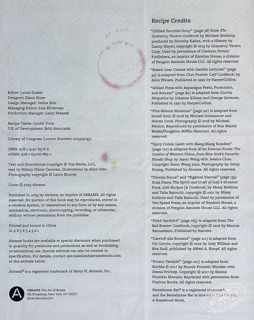 【中商原版】食客 来自专业机构的 100 种基本餐厅食谱	英文原版 Stephanie WuEater 100 Essential Restaurant Recipes 商品图3