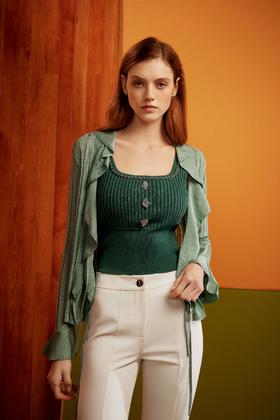 SAFICOO【焕变】系列 优雅精致 显瘦褶皱感外套