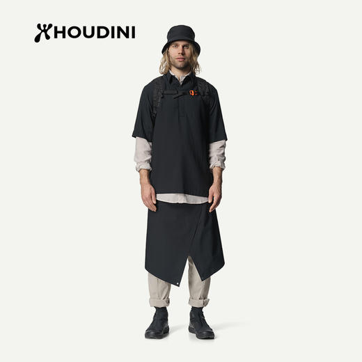 HOUDINI胡丁尼 Tree Polo Shirt 树 男款户外透气速干POLO衫860009 商品图6