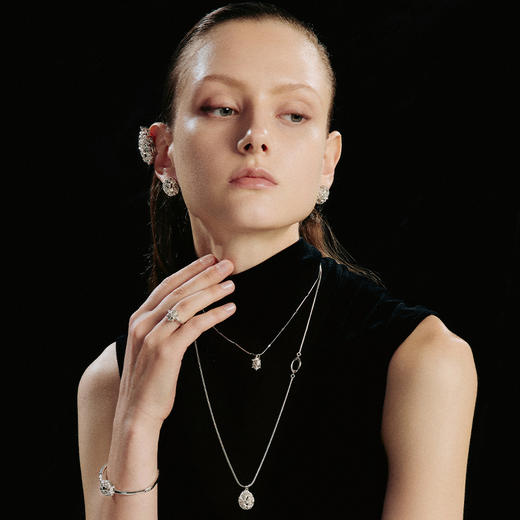 ATELIERSÓ 24SS KARAT 系列-鸽子蛋六爪吊坠项链 商品图5