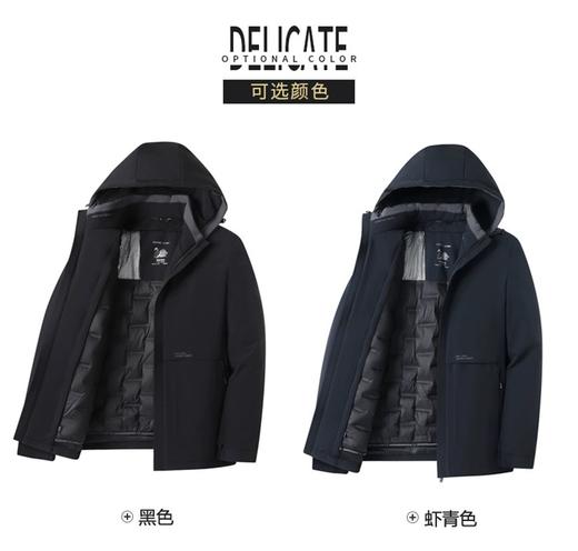 【YW】无忧购（清仓福利）中年爸爸装休闲百搭50%鹅绒脱卸款外套23003（截单后7天发货)25年清仓捡漏 商品图5