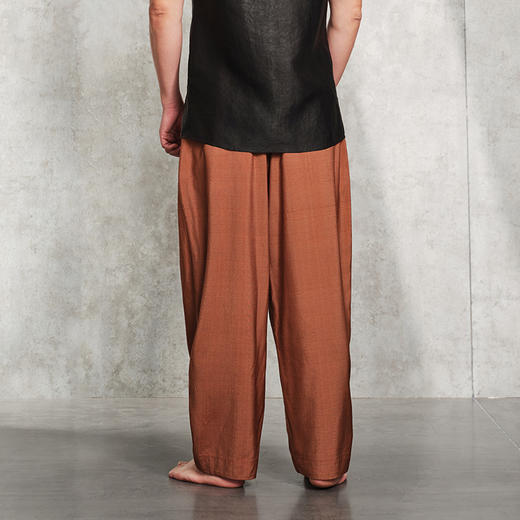 TANGY Collection天意精品2024春季新品宽松休闲直筒裤休闲裤 N241502 商品图2