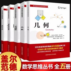 盖尔范德中学生数学思维丛书（全套五册）几何+坐标与方法+三角函数+代数+函数与图像