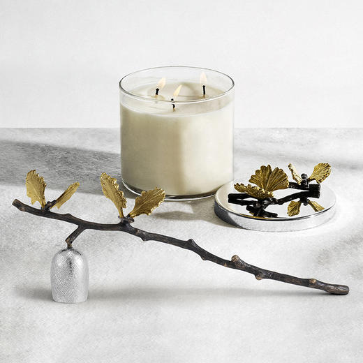 Michael Aram 蝴蝶银杏灭烛器 手工制作香薰蜡烛灭烛罩灭烛器生日礼物礼盒 商品图1