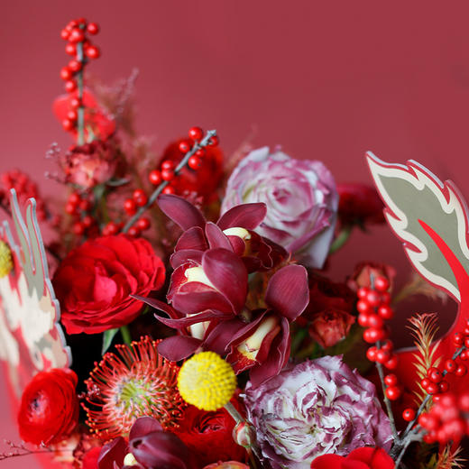 「花开龙腾」开运花礼 商品图5