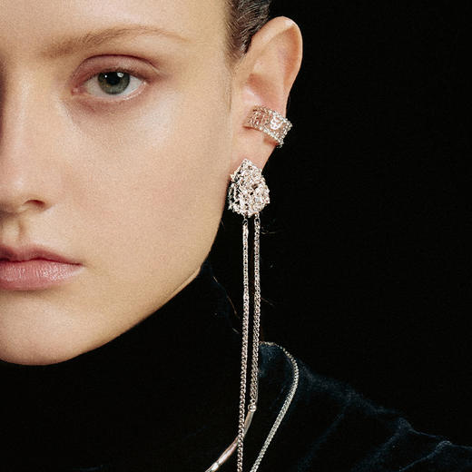 ATELIERSÓ 24SS KARAT 系列-水滴克拉流苏耳环 商品图2