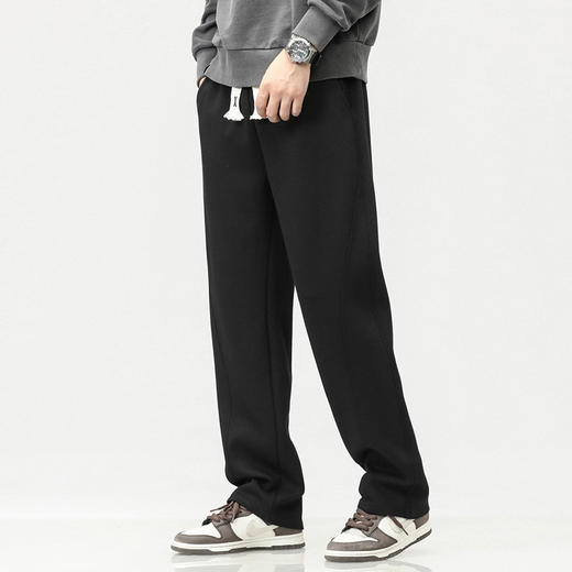 【Q】【加长款】【新款DYG】大依优型大码男装休闲裤直筒运动裤宽松弹力加肥加大长裤胖子卫裤 商品图1