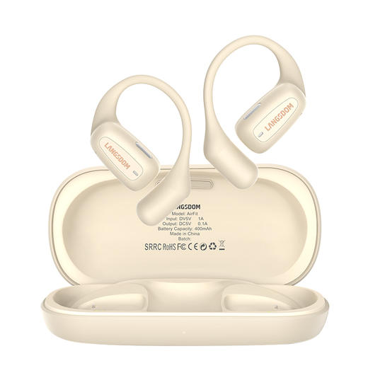 兰士顿 AirFit 蓝牙耳机挂耳式 骨传导概念开放不入耳 双麦降噪运动跑步骑行 适用于苹果小米手机 商品图9