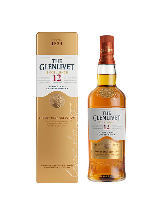 【保乐力加】格兰威特12年雪莉桶70CL*12/箱 商品图0