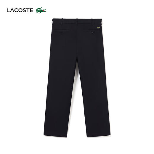 Lacoste法国鳄鱼男装新款直筒裤时尚纯色商务长裤HH2203-10 商品图1
