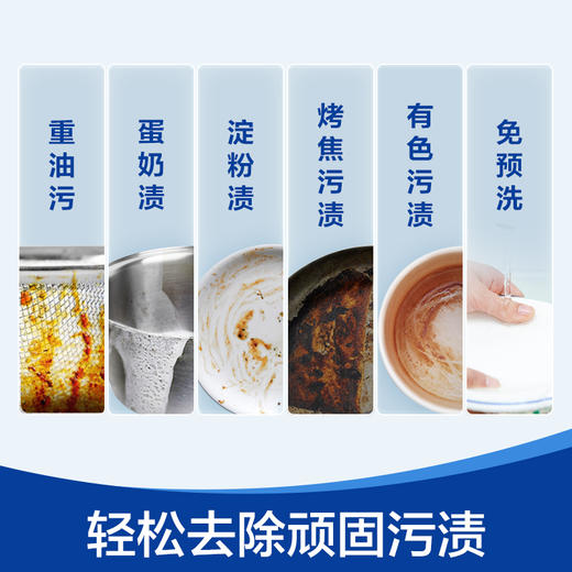 finish亮碟进口多效洗碗块24块*3袋 海尔美的小型洗碗机专用洗涤剂家庭套装【经典升级 多效合一】 商品图5
