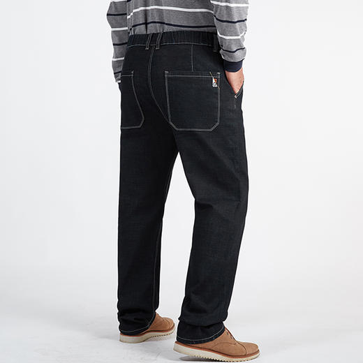 【特大码】【新款DMR】大依优型大码男装直筒牛仔裤弹力加肥加大号宽松长裤舒适胖子裤子夏季 商品图3