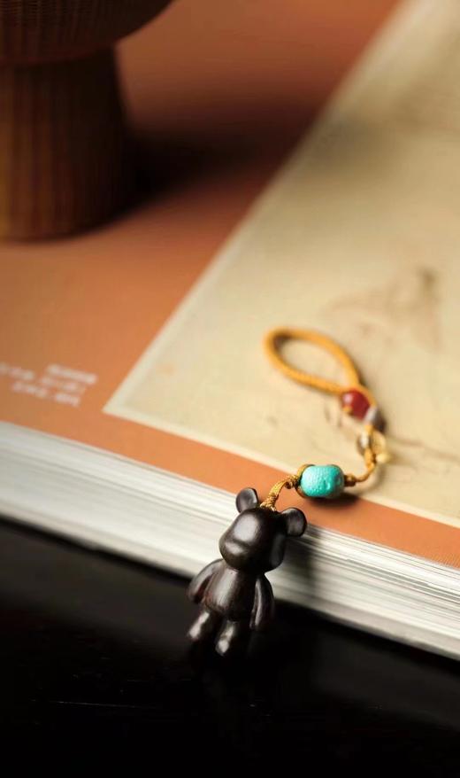 暴力熊°紫光檀挂件 商品图1