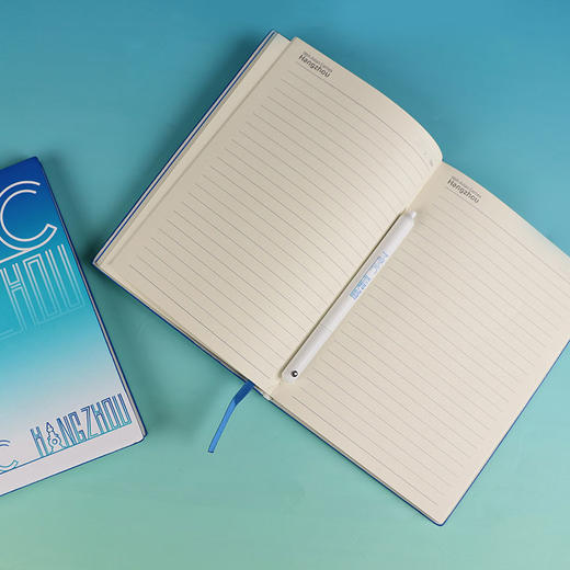 (特价清仓)杭州第19届亚运会特许商品主媒体中心笔记本 商品图2