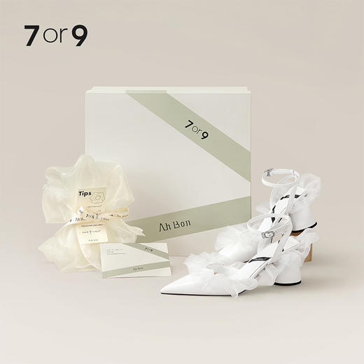 【促销款】7or9-Ah Bon联名拾光婚鞋礼盒（情人节限定） 商品图0