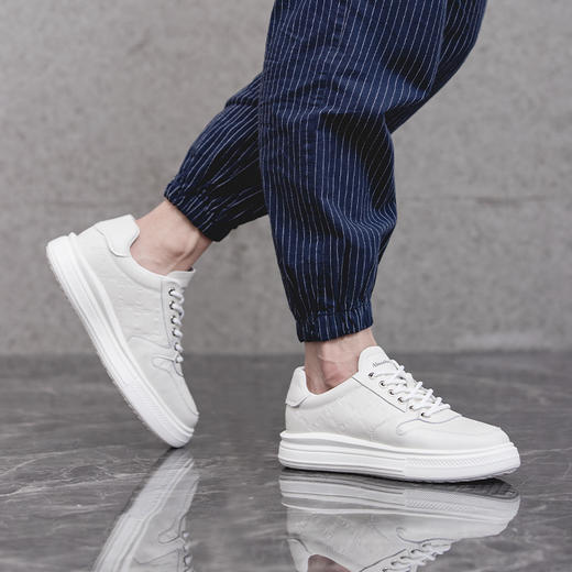 内增高鞋男隐形增高鞋男士休闲小白鞋潮流鞋子6cm 商品图4