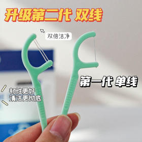 【升级牙线二代 双线 韧性更好】【牙线 牙刷】【新增儿童牙刷】居家日用好用 经济实惠 让牙垢无处遁形 成人/儿童 玉米淀粉牙刷 抑菌率达99% 呵护口腔健康 周末不发 预售3天