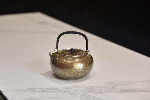 大理鹤庆木纹金煮水银壶 商品图4