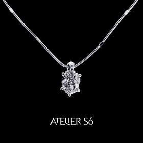 ATELIERSÓ 24SS KARAT 系列-鸽子蛋六爪吊坠项链