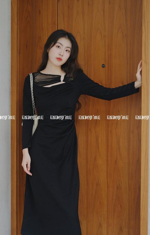 【门店同款】ENJOY秋季极致女人网纱连衣裙 154446953 商品图1