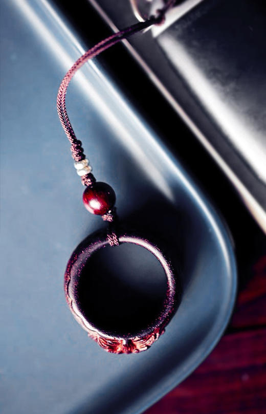 祥龙°紫檀扳指挂件 商品图3