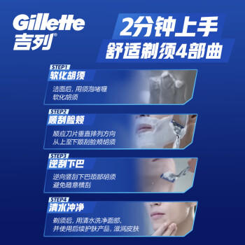 吉列剃须泡沫 清新柠檬型210g 剃须膏剃须啫喱剃刮胡须刀手动 非刀头男士京东自营旗舰非吉利 商品图4