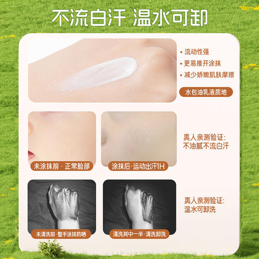 宝宝防晒🔥 SPF30 PA+++ 温和防日晒 儿童轻阳倍护防晒乳 商品图6