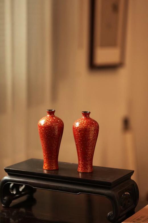 大漆·中国红°梅瓶 商品图1