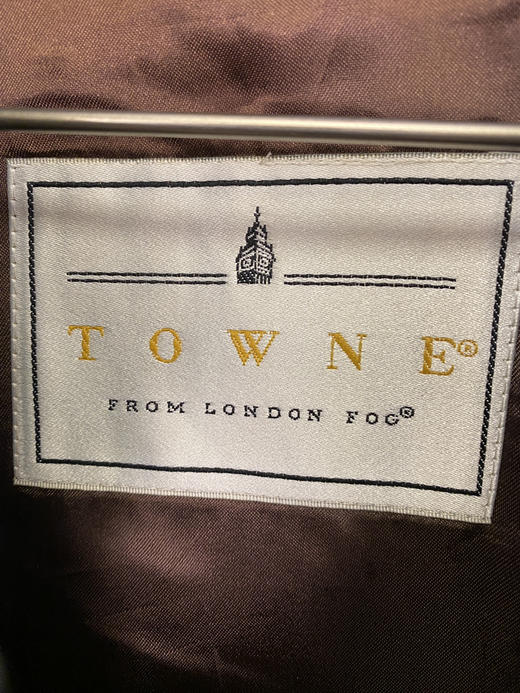 90年代 Vintage LONDON FOG 伦敦雾 皮革领 休闲外套 _CJK(L) 商品图2