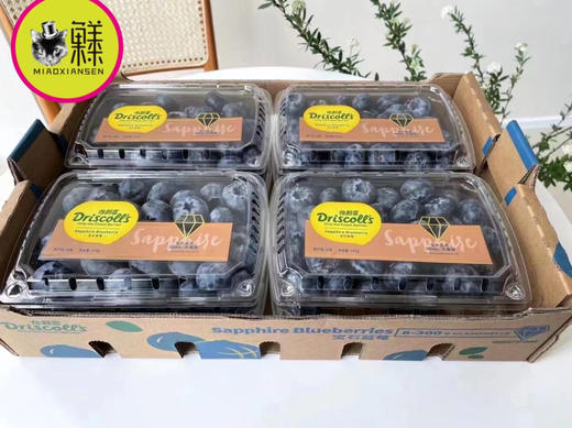 【祖宗蓝莓】怡颗莓钻石蓝莓22+超级无敌巨无霸（200g×8盒） 商品图5