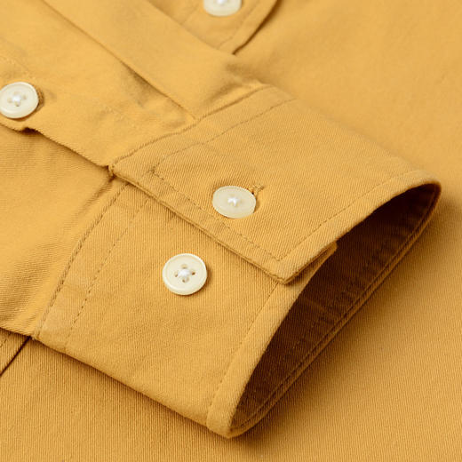 素色全棉工装衬衫休闲外套（4-118） 商品图4