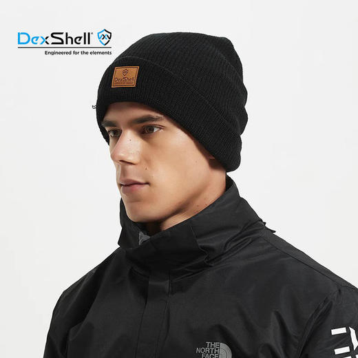 DexShell 戴适 WatchBeanie 防风防水羊毛针织冷帽 DH322 商品图3
