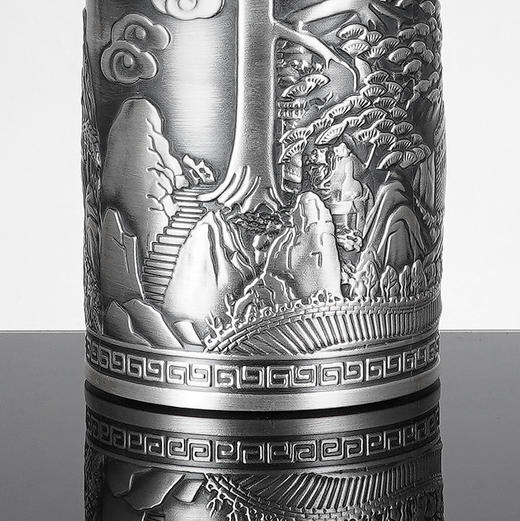 子佩集S999银【大展宏图】杯摆件【DLBJB029-150】纯银内胆泡茶杯2401 商品图5