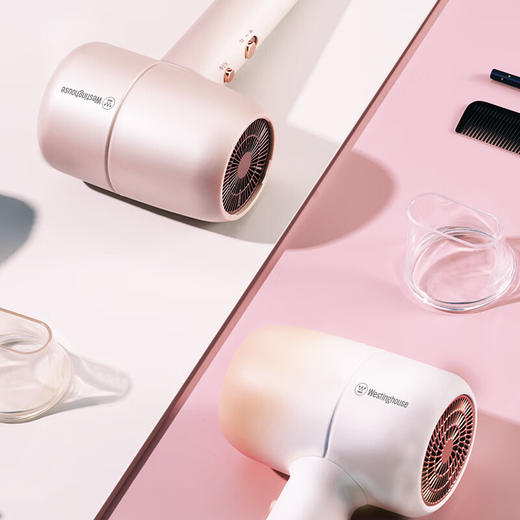 西屋 吹风机家用负离子护发大风力宿舍学生发廊专用冷热不伤发风筒H103 红色（tz） 商品图1