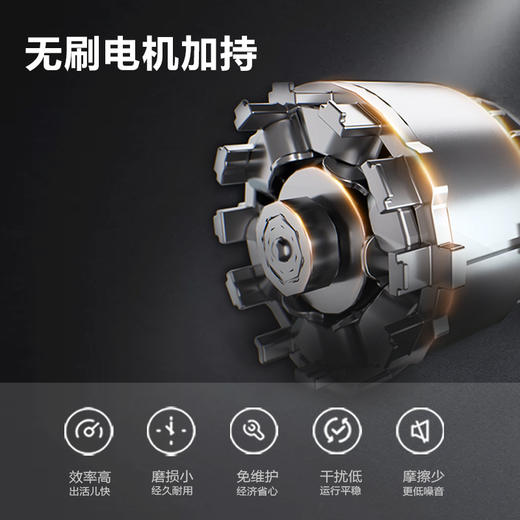 威克士无线车载吸尘器WU035车用家用WU030充电强力大功率电动工具 商品图1